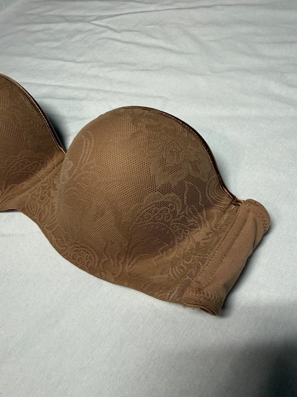 Natori Private Luxuries Strapless Lace-Overlay Bra - Picture 6 of 8